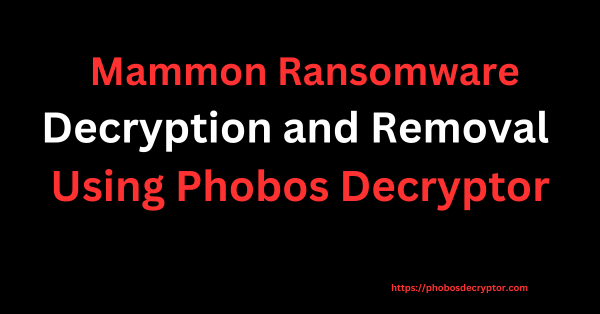 Mammon Ransomware
