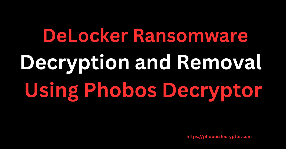DeLocker Ransomware